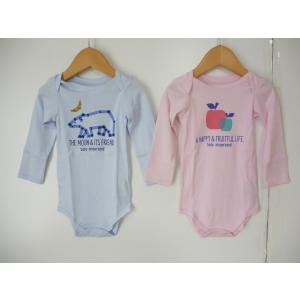 ampersand　アンパサンド　子供服　16秋　くま＆りんごモチーフボディシャツ　80%OFF　セール　返品・交換不可｜billy-k