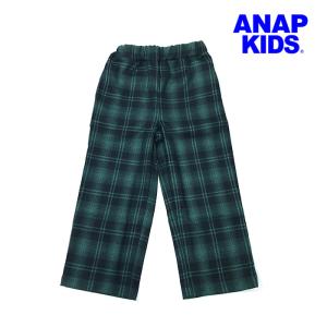 ANAP KIDS　アナップキッズ　子供服　24春夏　チェック　ロング　パンツ