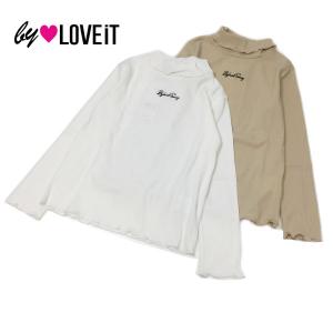 60%OFF　セール　【返品・交換不可】　by LOVEiT　バイラビット　子供服　21春　長袖メロウTシャツ