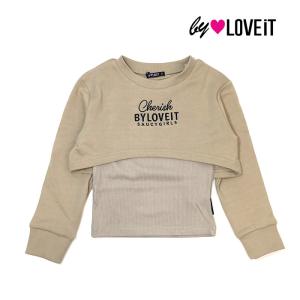 by LOVEiT　バイラビット　子供服　23秋　ショート丈プルオーバータンクトップセット　60%OFF　セール　返品・交換不可　｜billy-k