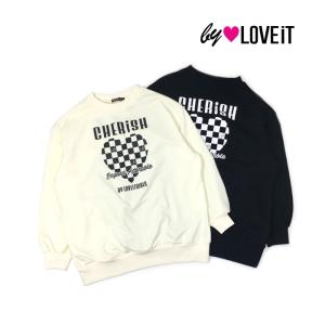 by LOVEiT　バイラビット　子供服　23冬　ハートチェッカーチュニック　60%OFF　セール　返品・交換不可｜billy-k