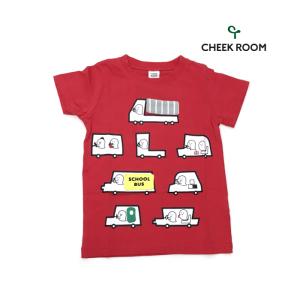 CHEEK ROOM　チークルーム　子供服　23春夏　おばけの車Tシャツ　60%OFF　セール　返品・交換不可｜billy-k