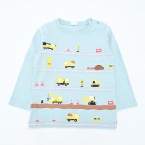 CHEEK ROOM　チークルーム　子供服　23春夏　道路工事ロングTシャツ　60%OFF　セール　返品・交換不可｜billy-k