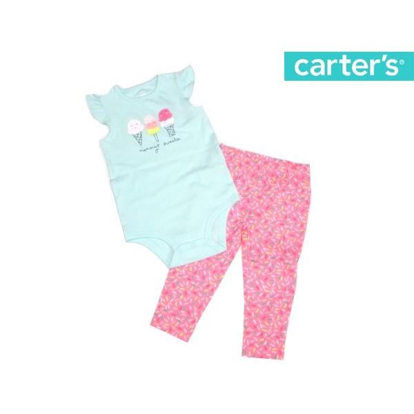 carter&apos;s　カーターズ　ロンパース　パンツ　2点セット　ベビー服　80%OFF　セール　返品・...