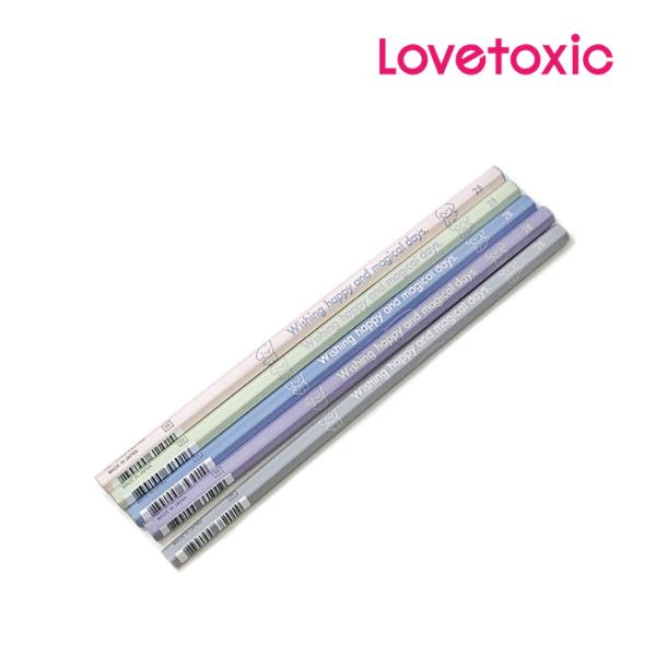 Lovetoxic　ラブトキシック　子供服　ロゴ六角2B鉛筆　日本製