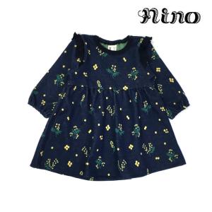 nino　ニノ　子供服　23秋冬　ミモザジャガードベビーワンピース　80cm　50%OFF　セール　返品・交換不可｜billy-k