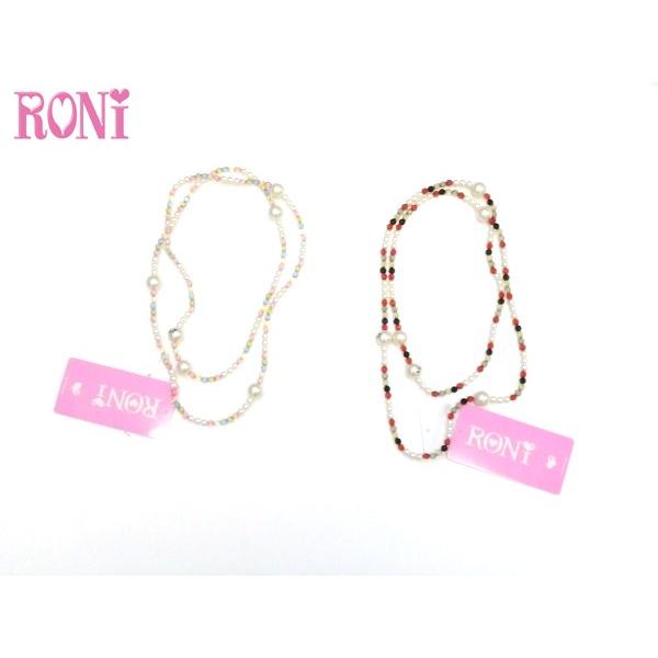 RONI　ロニィ　ロニー　子供服　18春夏　カラフルビーズロングネックレス　60%OFF　セール　返...