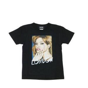 S.K.R　エスケーアール　子供服　17夏　buggy×S.K.R　半袖クルーネックＴシャツ　kate moss　親子コーデ　80%OFF　セール　返品・交換不可｜billy-k