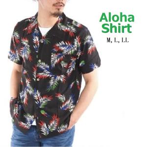 Zeky】 ハワイアン レーヨン アロハシャツ パイナップル 半袖 M,L,XL