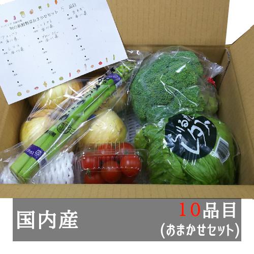 旬の新鮮野菜おまかせセット おまかせ１０品目 国内産