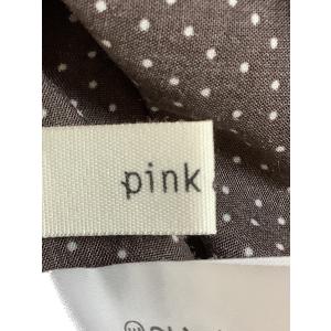 pink adobe ピンクアドベ 茶に白ドッ...の詳細画像3