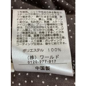pink adobe ピンクアドベ 茶に白ドッ...の詳細画像5