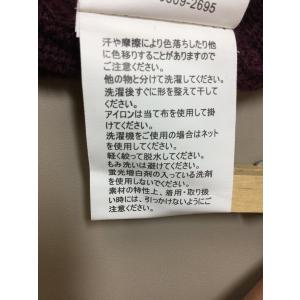 ソウルベリー ソウルベリー えんじ色ニット 衿...の詳細画像5