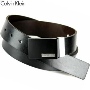 ck Calvin Klein(カルバンクライン)リバーシブル ベルト　黒茶　メンズ　XXL 大きいサイズ/フリーサイズ｜bin-1