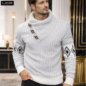 ハイネック ローゲージニット モックネック セーター 2枚襟 ハーフ