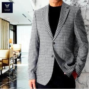 BOB ボブ テーラードジャケット メンズ 2023秋冬 イタリア製 チェック