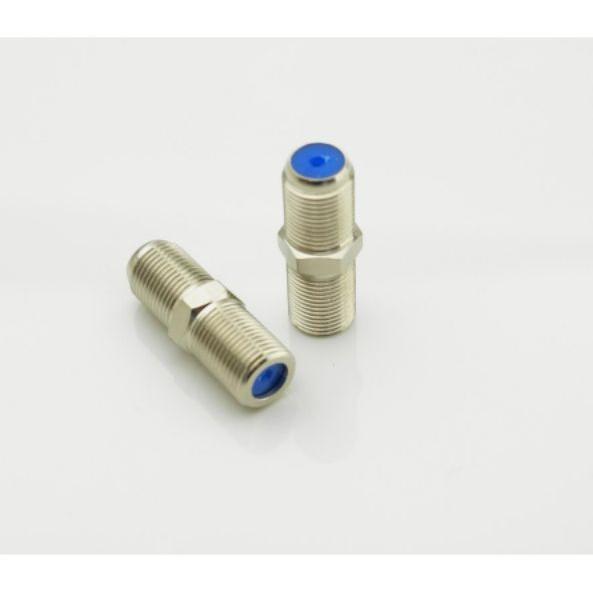 アンテナ F端子中継アダプタ Ｆ型 接栓用 テレビアンテナ延長アダプター 2個セット