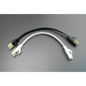 LANケーブル CAT7 0.2m フラット ...の詳細画像2