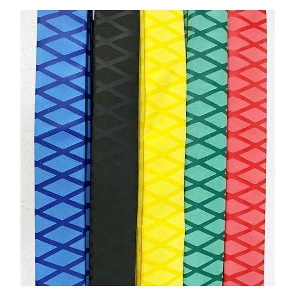 熱収縮チューブ 滑り止 Φ20mm 長さ：１m カラー 5色：黒 赤 青 緑 黄 滑り止防止 防水性...