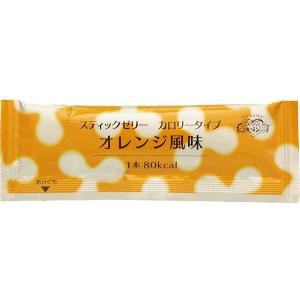 林兼産業 スティックゼリー　カロリータイプ　オレンジ風味 / 14.5g×20本｜bingocare-store