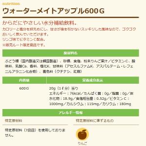 名糖産業 ウォーターメイト 600G グレープ...の詳細画像1