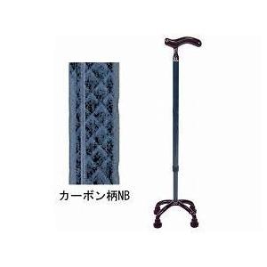 マグネシウム合金製4点杖 テトラ・ケインα ミディ／Sサイズ（田辺