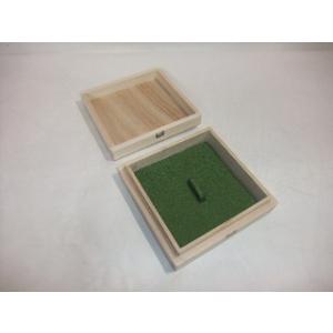 鍔箱　備後三原しまなみ製　　　日本刀鍔刀剣手入れ具