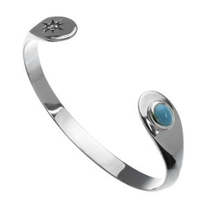 Binich（ビニッチ） ブレスレット メンズ シルバー925 ターコイズ