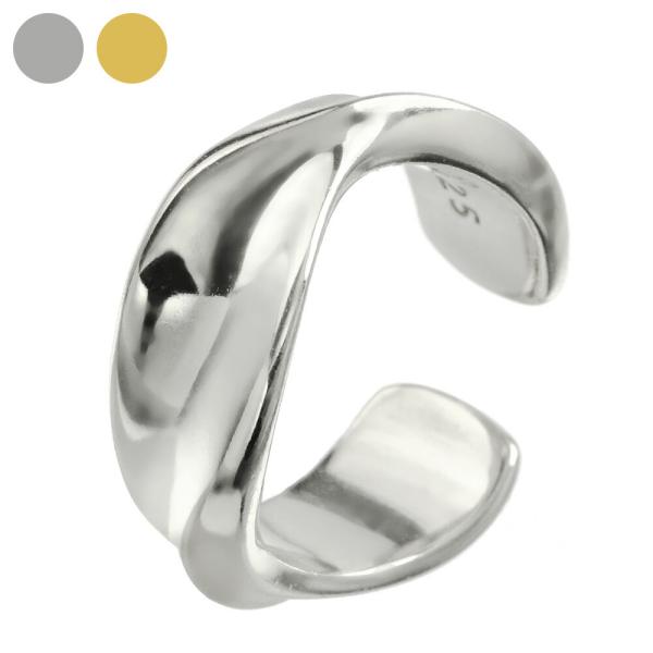 イヤーカフ メンズ レディース シルバー925 イヤーカフス イヤカフ シンプル ゴールド 穴を開け...