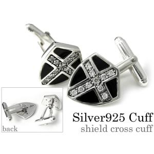 カフスボタン メンズ カフリンクス おしゃれ 結婚式 シルバー925 カウスボタン 黒 ブラック ク...