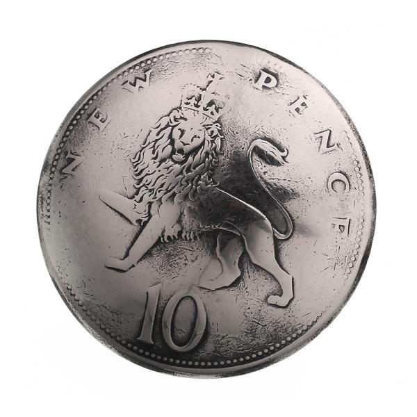 コンチョ コンチョボタン ネジ式 シルバー925 コイン メダル 硬貨 レプリカ 長財布 ロングウォ...