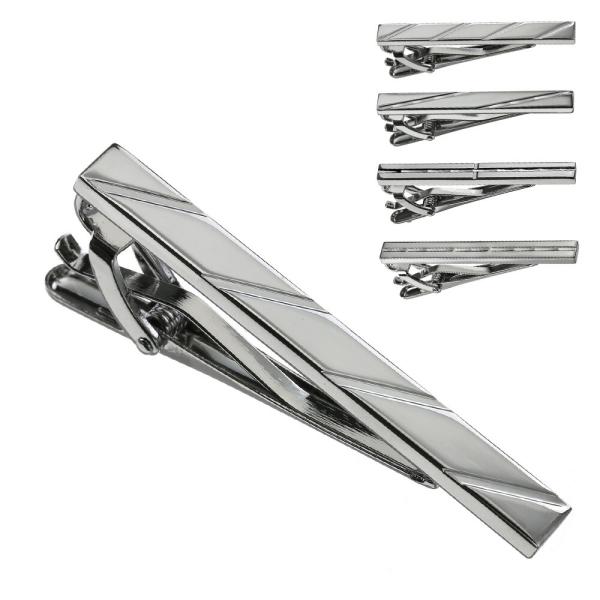 ネクタイピン シンプル タイバー シンプル シルバー 結婚式 葬儀用 冠婚葬祭 フォーマル ビジネス...