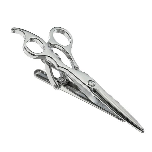 ネクタイピン おもしろ おしゃれ はさみ ハサミ 鋏 工具モチーフ ミニチュア 可愛い シンプル シ...