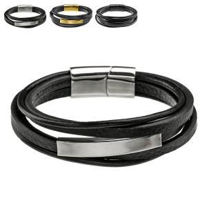 シルバーアクセサリーbinich レザー製 ブレスレット バングル Yahoo ショッピング