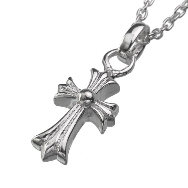 ゴシッククロス ネックレス 十字架 シルバー925 シンプル 小さめ 人気 普段使い ユニセックス ...