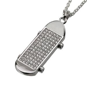 Binich（ビニッチ） スケボー ネックレス シルバー925 ストリート