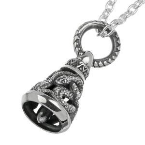 ⭐未使用級⭐SAAD ベル型　チャーム ネックレス　鐘　シルバー925 ⭐未使用級⭐SAAD ベル型 チャーム ネックレス 鐘 シルバー925