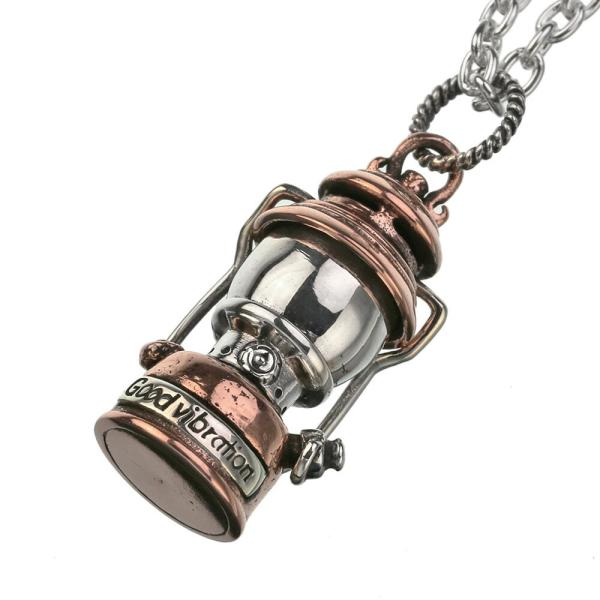 キャンプ ランタン ペンダント (トップのみ) ネックレス メンズ シルバー925 アクセサリー ブ...