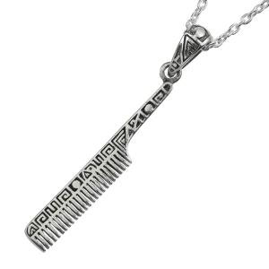 ジュエリーセット シルバー ネックレス ピン Binich（ビニッチ） 櫛 ネックレス メンズ レディース シルバー925