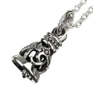 シルバー925 メンズ ツインベル ペンダント ネックレス ネックレス メンズ ツインベル ダブルベル ベル シルバー925