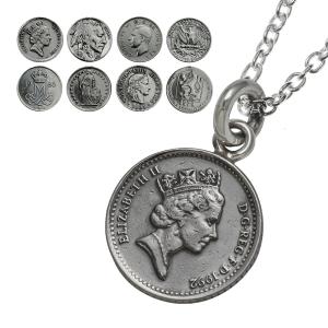 コインネックレスペンダントトップ メンズ シルバー925 チェーン コインネックレスペンダントトップ メンズ シルバー925 チェーン