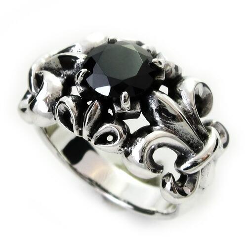 レイズドフレアリング メンズ 指輪 メンズ シルバー925 アクセサリー