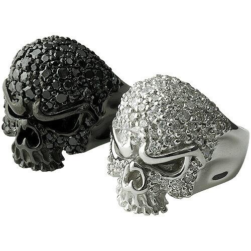 パヴェアンガースカルリング メンズ 指輪 メンズ シルバー925 アクセサリー