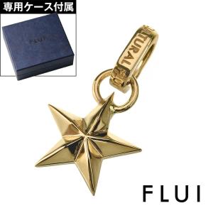10Kゴールドネックレス　トップ FLUI（フルイ） ペンダントトップ メンズ クロスネックレス チェーン