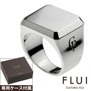 FLUI 印台 ヴィンテージシグネットリング メンズ シルバー925