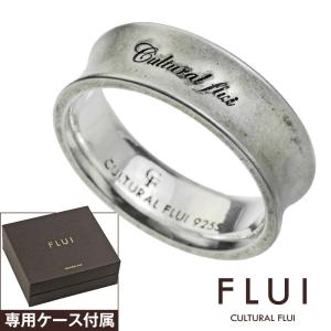 FLUI フルイ ハンマード 甲丸 シルバー925 リング 21号｜未使用に近い FLUI フルイ ハンマード 甲丸 シルバー925 リング 21号｜未使用
