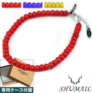 goro's（ゴローズ） 【新品】赤ビーズ一連 ホワイトハーツ / Goro's