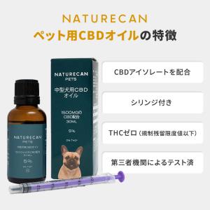 NATURECAN 中型犬用 5%CBDオイル...の詳細画像2