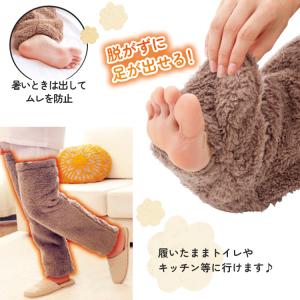 アルファックス 極暖 足が出せるロングカバー ...の詳細画像3