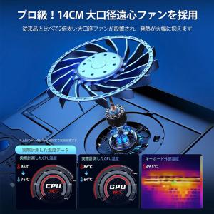 llano ノートパソコン冷却パッド 15-1...の詳細画像2